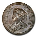 1714 Great Britain Silver Farthing Pattern PR-65 PCGS (Brown) 1714 Great Britain Silver Farthing Pattern PR-65 PCGS (Brown)